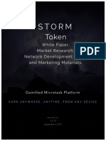 STORM Token Whitepaper and Market Research DRAFT v2.19 New