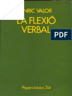 Enric Valor - La Flexio Verbal