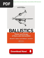 Ballistics Theory and Design of Guns and Ammunition, Second Edition PDF Download PDF