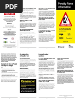 Penalty Fares Leaflet