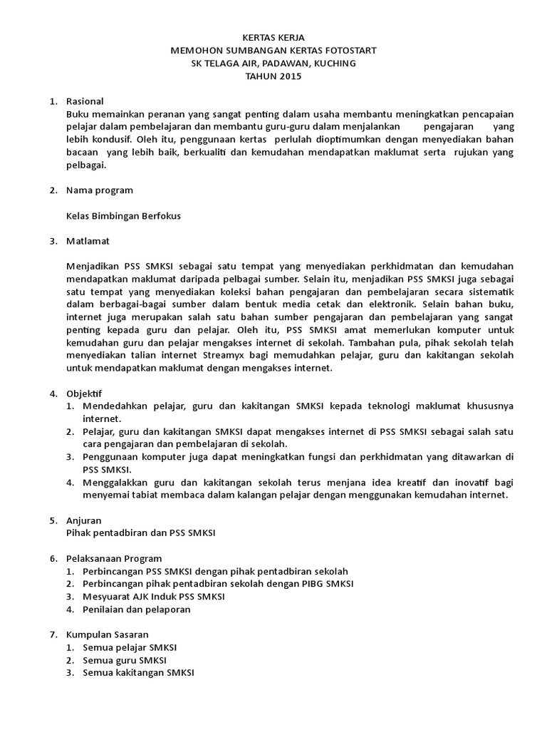 Contoh Surat Memohon Cermin Mata Dari Pibg