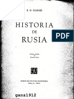 Sumner, B H - Historia de Rusia (Ed. Fondo de Cultura Economica) (C) (Ñ) PDF