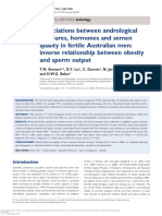 Andrology Measure and Obesity