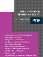 Perilaku Hidup Bersih Dan Sehat Sekolah