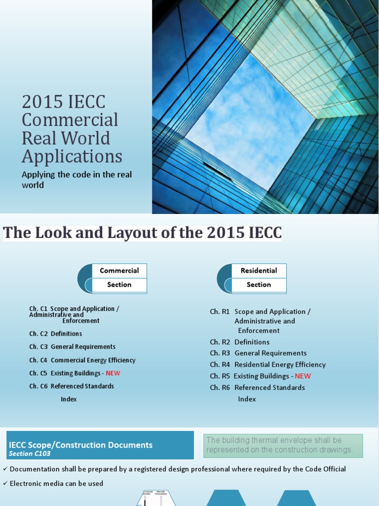 IECC Commercial PDF | Building Insulation | Hvac