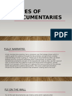 Types of Documentary