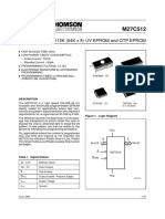 512K (64K X 8) Uv Eprom and Otp Eprom: Description