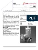 Kidde Engineered Fire Suppression System: 3-Inch Discharge Valve