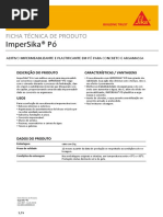 ImperSika® Pó - FICHA TÉCNICA DE PRODUTO