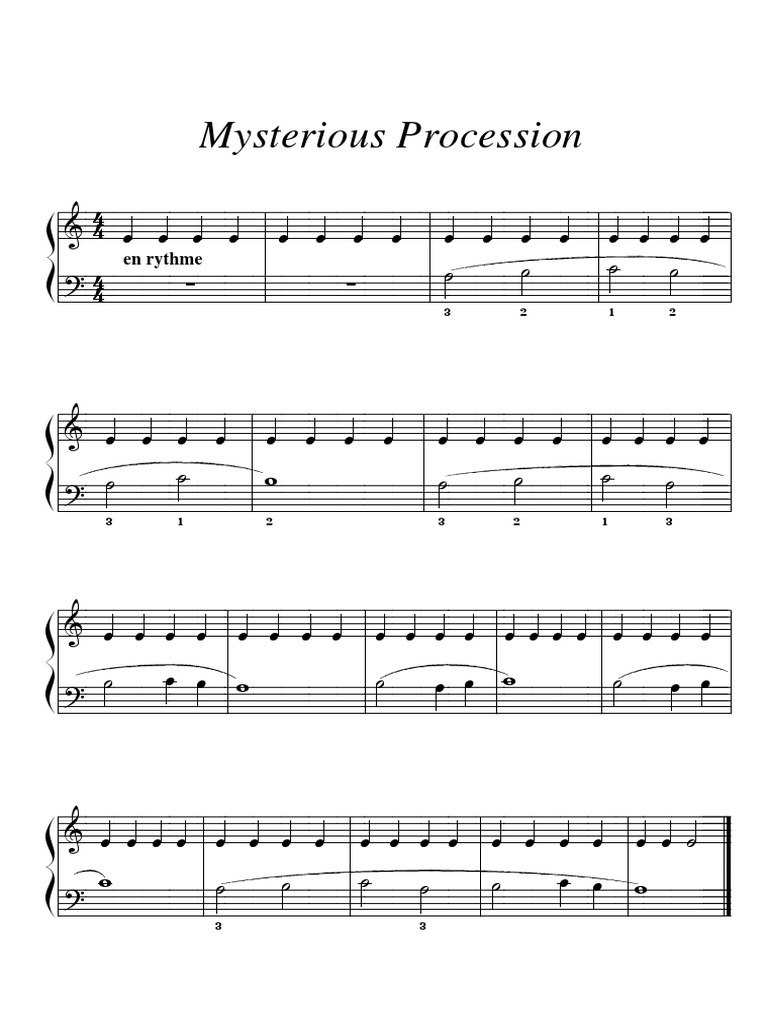 Mysterious Procession