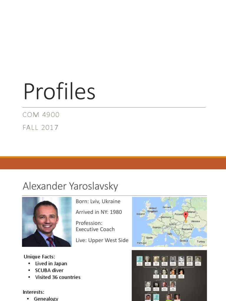 2017 Fall Profiles | PDF