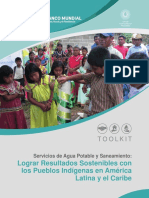Banco Mundial Toolkit Pueblos Indígenas AyS ESP Final PDF