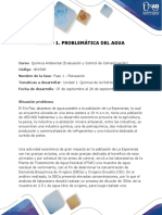 Anexo 1. Problemática Del Agua PDF