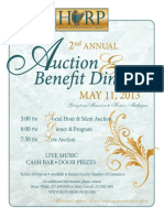 2013 Auction and Benifit Dinner