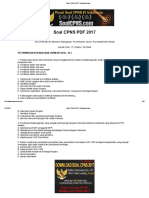 Soal CPNS PDF 2017 Download Gratis by agusindrakesumaaik SN:358920458
