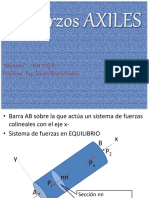 Esfuerzos Axiles