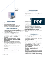 BC-3200 Hematology Analyzer Quick Operation Guide: Control Review / Analysis
