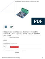 Dual Channel Motor Driver Module HG7881 - L9110 Up To 12VDC 800ma Per Channel - QQ Online Trading