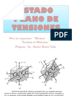 Estado Plano de Tensiones