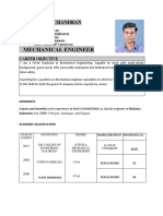 Mechanical Engineer: Aneesh K Chandran