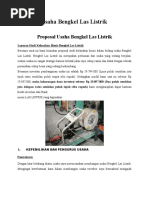 Proposal Usaha Bengkel Las Listrik