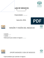 Plan de negocio para emprendimiento innovador