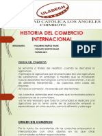 Historia Del Comercio Internacional Idci