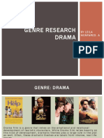Genre Research Drama: by Leila Monfared. A
