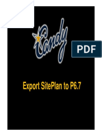 Export Candy Program To P6
