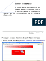 Control de Incidencias
