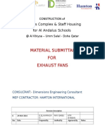 AB Material Submital Cover Page Fittings
