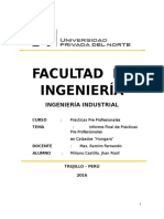 Propuesta de mejora en la distribución de planta y productividad de Calzados Hungaro