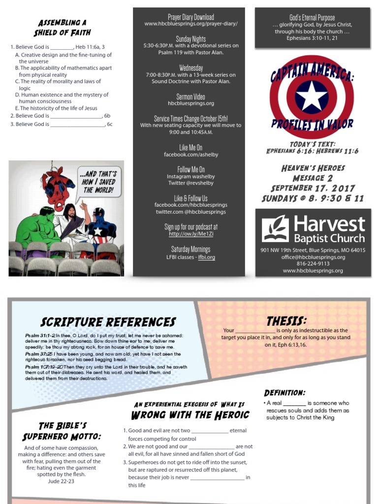 Assembling A Shield of Faith God's Eternal Purpose Prayer Diary