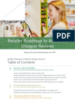 Retailer Roadmap To Authentic Online Reviews