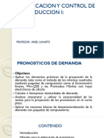 Pronósticos de demanda y métodos cuantitativos