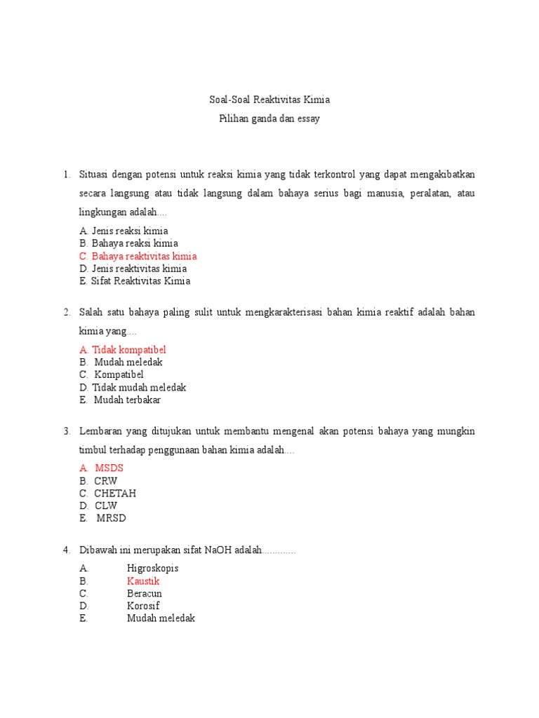 Soal Ppg Kimia Ilmusosial Id