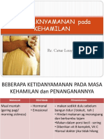 3.ketidaknyamanan Kehamilan