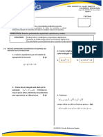 Algebra 2° Secundaria