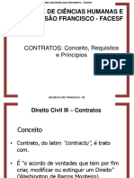 Conceito, Requisitos e Princ+¡pios Dos Contratos