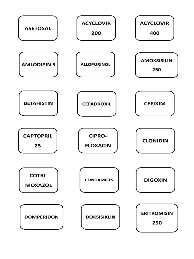 Medicine Inventory List | PDF