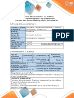 Guía de Actividades y Rúbrica de Evaluación Del Paso 2 - Diagnóstico Financiero PDF