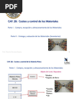  Costeo y control de los Materiales