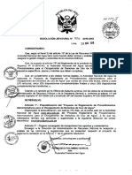 Reglamento Procedimientos Administrativos Otorgamiento de Derechos de Uso de Agua