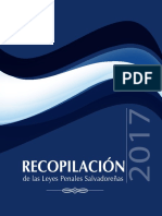 Recopilacion Leyes Penales Salvadorenas 2017