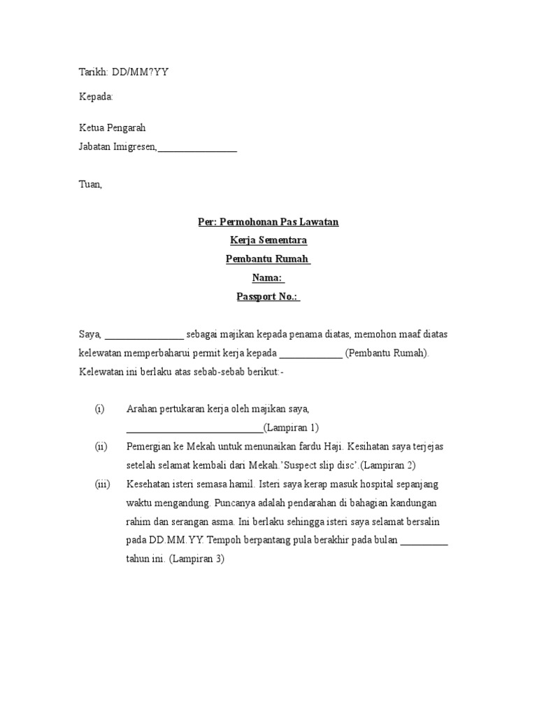 Rayuan Pembantu Rumah Pdf