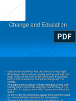 Change and Education