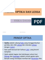 Prinsip Optika Dan Lensa