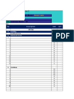 Networks Project 2016 Bill of Quantity OSP Works - : Aerial Cable