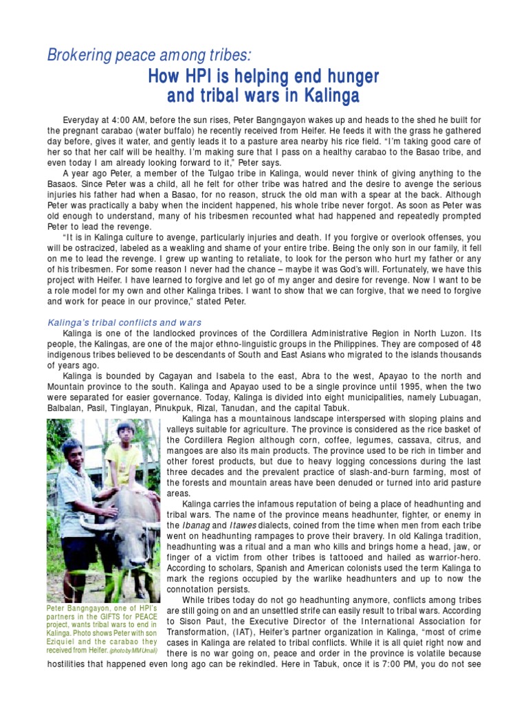 Brokering Peace Among Tribes Pdf Pdf