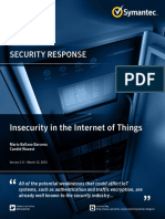 Insecurity in The Internet of Things PDF